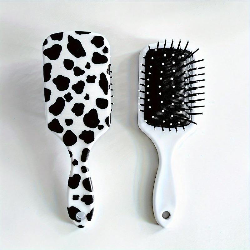 Small Size Comb! Animal Pattern Cow Print Leopard Print Zebra Print Snake Print Fashionable Hair Styling Smooth Hair Air Cushion Comb