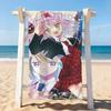 Anime Cute S-Shugo C-Chara Towel Drying Bath Towel Applicable To Light Swimming Camping Yoga Beach Out