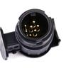 13 to 7 Pin Plug Adapter for Car Trailers Padlock Waterproof Connector 12V Protect Towing Anti Socket Towbar Accessories