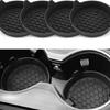 Strong Silicone Car Cup Coasters Not Shaking Mats Secure Drink Placement Easy to clean for Cars SUVs Office Desks