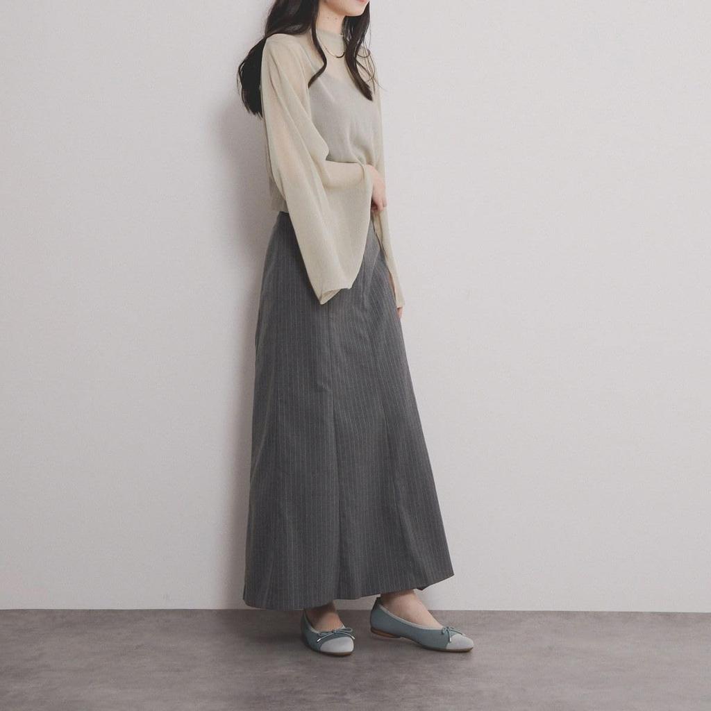 Himiko NICAL Ribbon Ballet Knit Pumps, 554101 Green 235