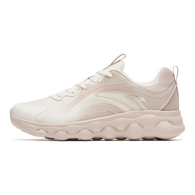 Soft Cushioning Comfortable Shock Absorption Non-Slip Wear-Resistant Breathable Low-Top Running Shoes Women Sneaker White Gray 122245574-1