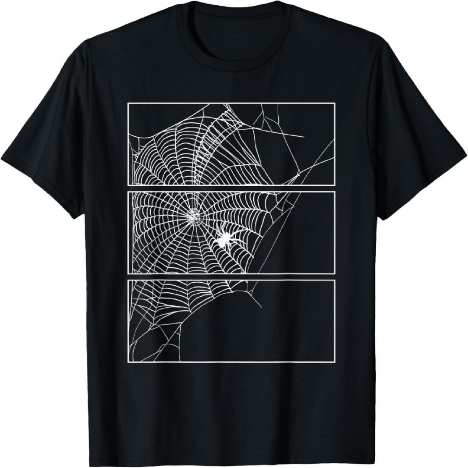 

Футболка в стиле софт-гранж с паутиной XXXXXL чёрный