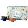 JOYYE Bu Yi Qing Ceramic Tea Cup and Saucer Gift Set