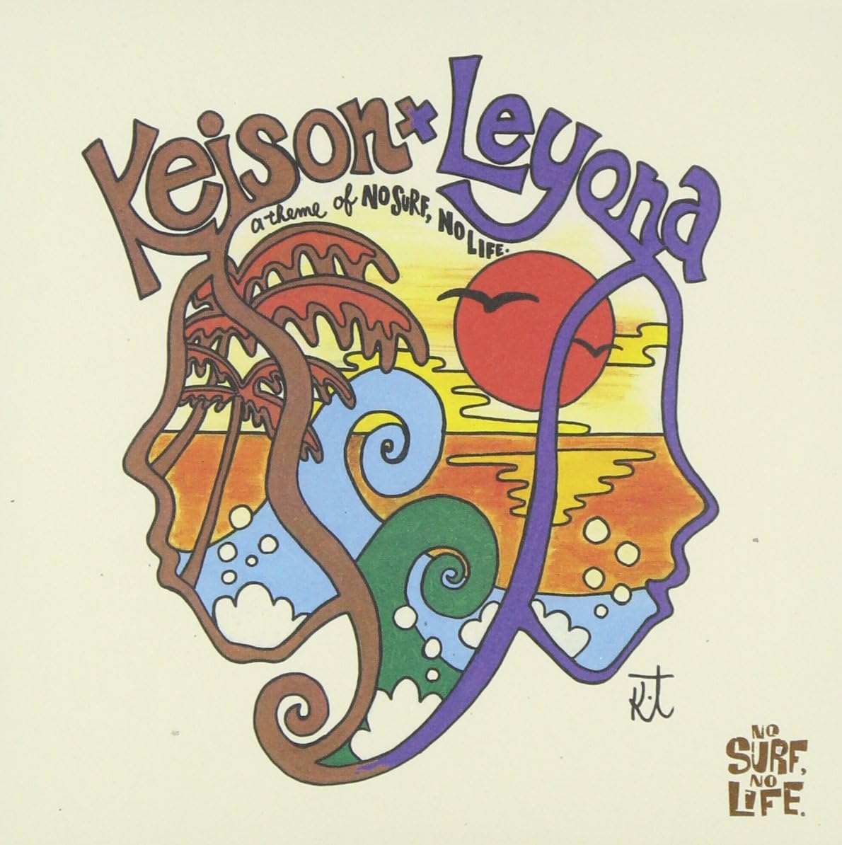 

CD KEISON×LEYONA, KEISON, LEYONA; SORR - a theme of NO SURF,NO LIFE. NSNL2006 Japan Japanese Pop/Rock Used