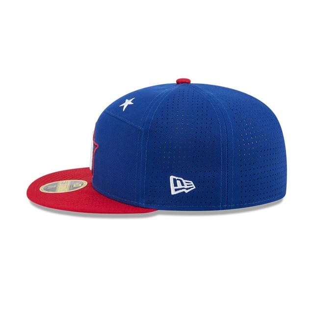 New Era 59FIFTY Split Panel 2025 MLB All Star Game Workout San Diego Padres Blue 14667189 Cap