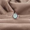 Aqua Chalcedony Handmade Ring Gorgeous Gemstone Jewelry, 925 Solid Sterling Silver Ring Unique Design Jewelry, For Women