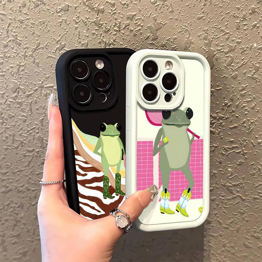 Phone Cover Case for iPhone 17 Pro Max 15 Plus 14 Air 16 13 17e 12 Pro 11 Fashion And Trends Frog