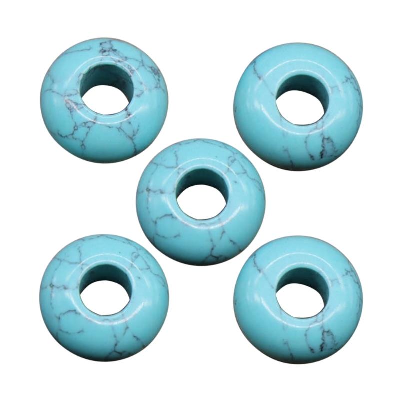 Big Hole Beads For Jewelry Making Necklace Bracelet DIY Findings Hole Size 5MM