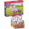 Schleich Box with Lusitano Mare Toy Constructor Set Multicolore
