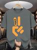 2026 Summer New Style Unisexs Pure Cotton TShirt Street Casual Fashion Soft and Comfortable Simple Letter Pattern Print