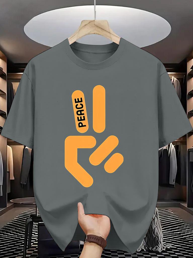 2026 Summer New Style Unisexs Pure Cotton TShirt Street Casual Fashion Soft and Comfortable Simple Letter Pattern Print