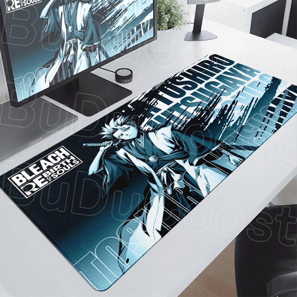 Anime Mousepad HD Print Bleach Kurosaki Ichigo Computer Table Mause Mat Rubber Gamer Deskmat Laptop Home Bedroom Decoration Rugs