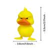 3D Printed Creative Duck Desktop Ornament – Quirky Cute Duck Prank Birthday Gift
