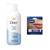 Vaseline Lip Balm & Moisturizing Body Wash Set