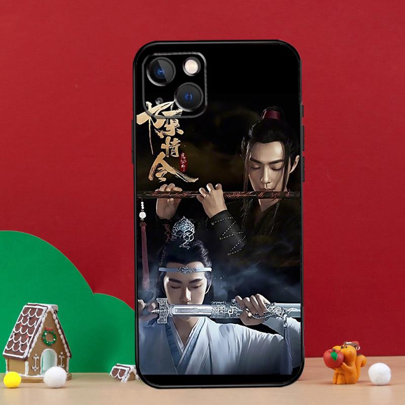 The Untamed Wang Yibo XiaoZhan Phone Case For iPhone 16 Pro 11 12 13 14 15 Pro Max 12 13 Mini XS X XR 16e Cover Coque