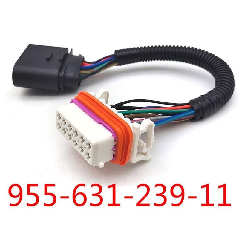 Headlight Wiring Harness Replacement Lamp Xenon Front Connector Spare Part for 4.5L 2003-2006 955-631-239-11 95563123911