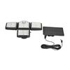 Outdoor Solar Lights IP65 Waterproof 198LEDs Motion Sensor Lights with 4 Adjustable Heads