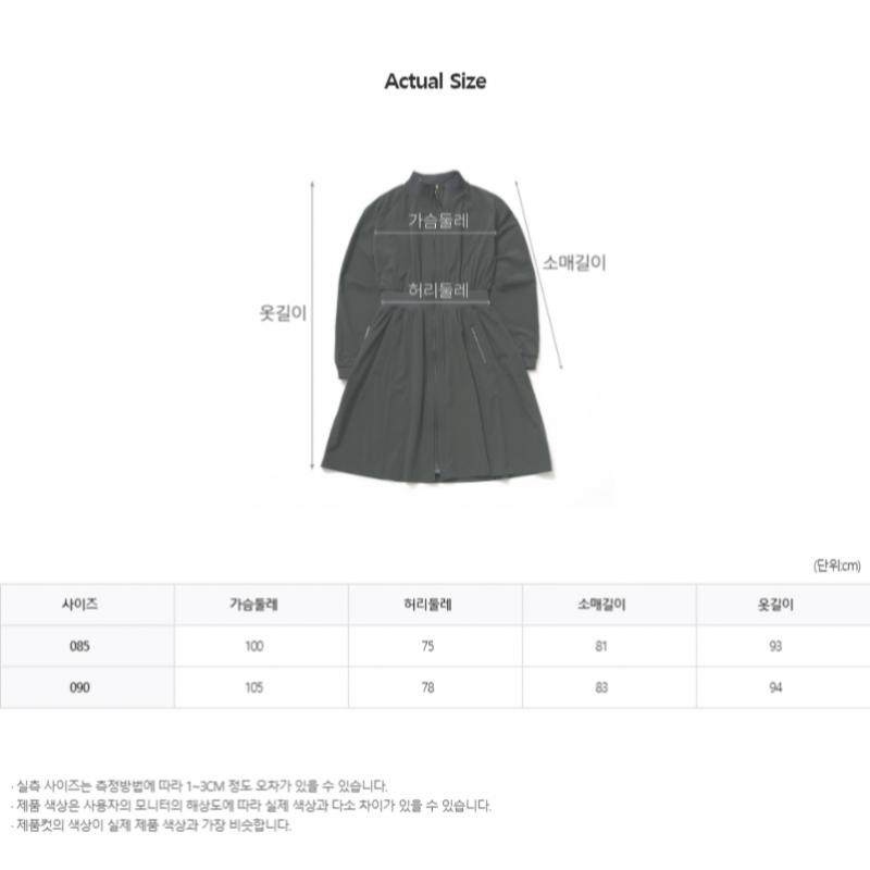 Blu Dot Full Zip Outer Dress Plus Gy