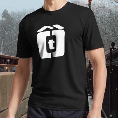 New Mttheory Logo (white) Active T-Shirt Logo Men's T-shirt Funny Size S To 5XL