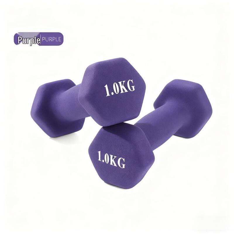 Longchan Hexagonal Dipped Dumbbell Set