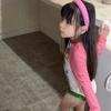 Korean Style Cartoon Lace One-Piece Swimsuit for Girls - Summer Graffiti Design for Small To Medium Children