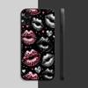Sexy Lip Pattern Phone Case For IPhone 17 16 15 14 Plus 13 12 11 Pro MAX Air Screen Protector Casing Shockproof Cover