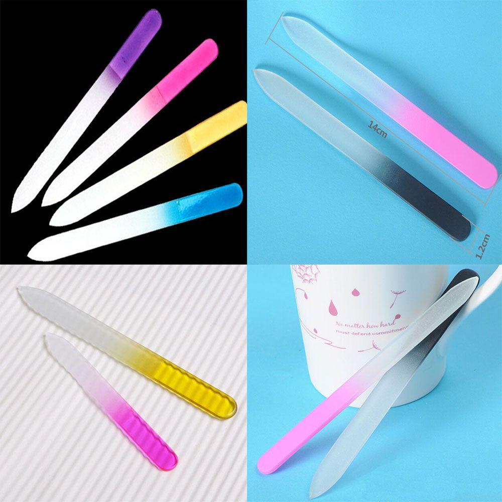 Sale Durable Pro Tool Manicure Device Buffer Nail Art Files Crystal Glass File