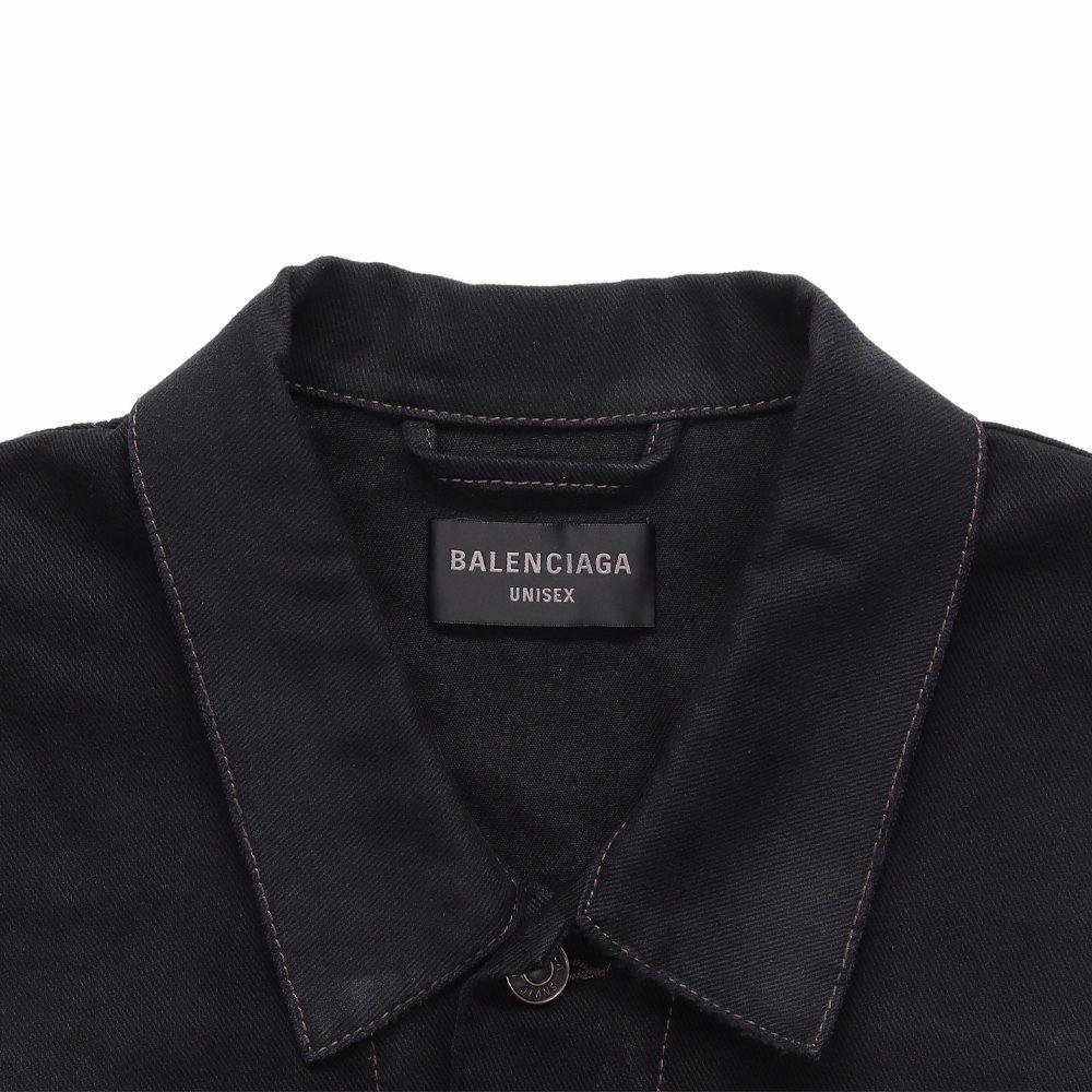 Balenciaga Jackets Men's Black Lapel Moderate 724646TNW541129-