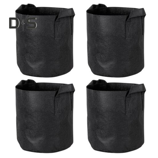5 Gallon Grow Bag Heavy Duty Non-Woven Fabric Planting Bag with Handles Thickened Grow Pot for Plants Vegetables Strawberries Herbs