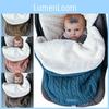 Weicher und warmer Babyschlafsack, ideal für Kinderwagen und Autositze
