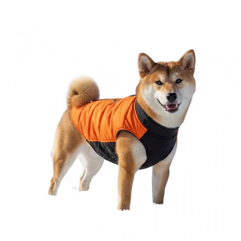 Warm Winter Dog Coat Thick Fleece Pet Jacket Small To Large Breeds Cold Weather Protection Fashionable