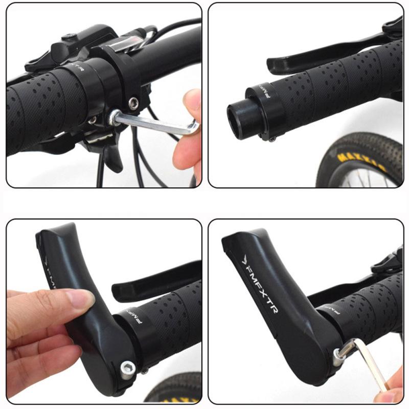 1 Paar Fahrradlenkerenden Aluminiumlegierung Fahrradlenkerabdeckung Griffe Zubehör Für MTB Fahrrad