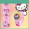 Kinder Cartoon LED Uhr mit Iron Man Batman Frozen Hello Kitty Design für Schulkinder