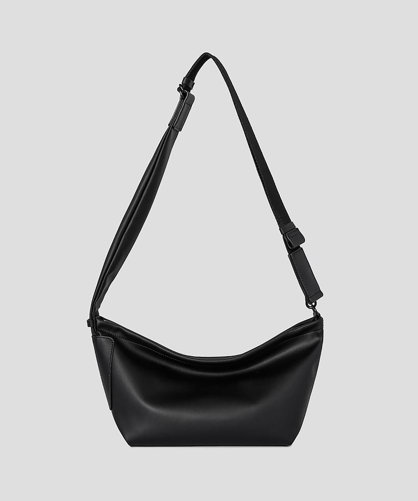 Beanpole Accessory Less Bag_2 Small Leather Crossbody Bag Black