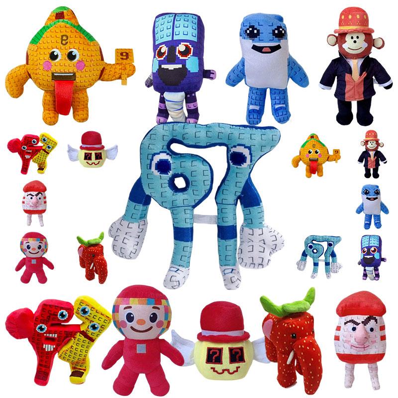 NEW Steal A Brainrot Abstract Plush Toys Games Peripheral Plushie Cute Cartoon No. 9 House Stuffed Doll Toys Gamer Fans Gift