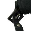 FENDI Mamma bucket Shoulder Bag Dark gray Women one belt used
