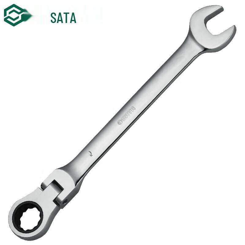 SATA Fully Polished Ratcheting Wrench 24MM
