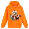 Manga Graphic ONE PIECE Hoodies Children's Hooded Long Sleeves Pullover Toddler Teen Kids Boys Girls Cartoon Sweatshirt Casual Tops Outwear