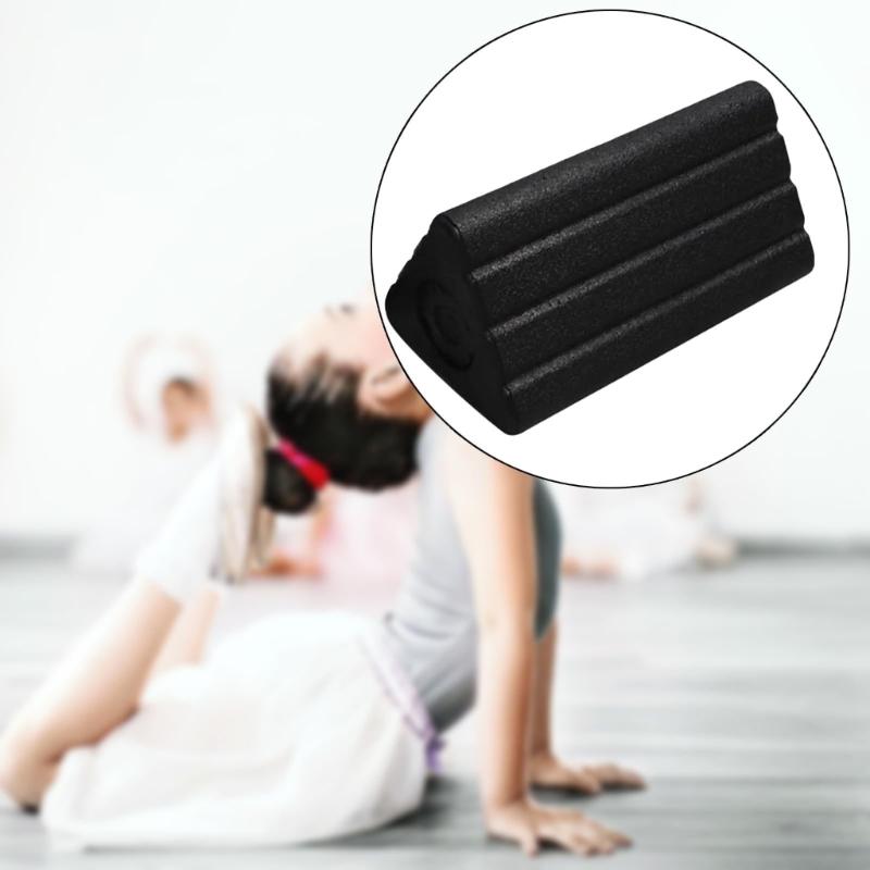 Mattone Yoga Multiuso con Rulli in Plastica Portatili Accessori Fitness Adatto per Recupero Muscolare Schiena Collo Gambe
