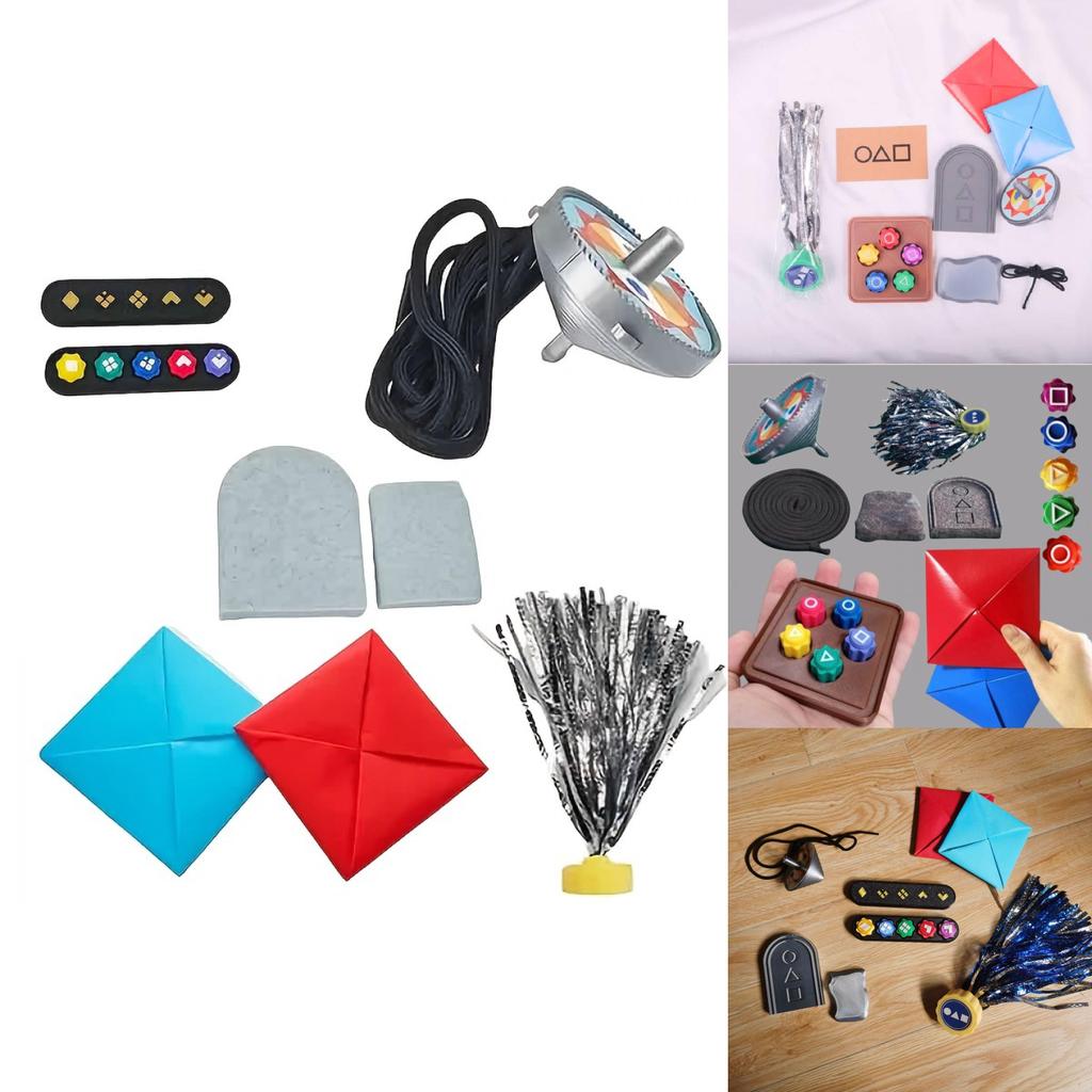 Gonggi Game Squid Korean Board Games Hand Eye Coordination Toy Party Prop Gift