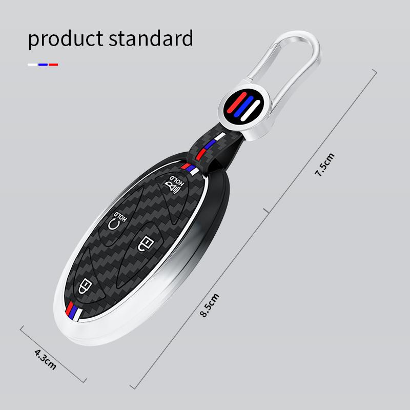 5/7 Buttons Zinc Alloy + Silicone Car Key Case Cover For Hyundai Kona Ev Grandeur GN7 IONIQ 6 2025 2025 Car Key Bag Accessories