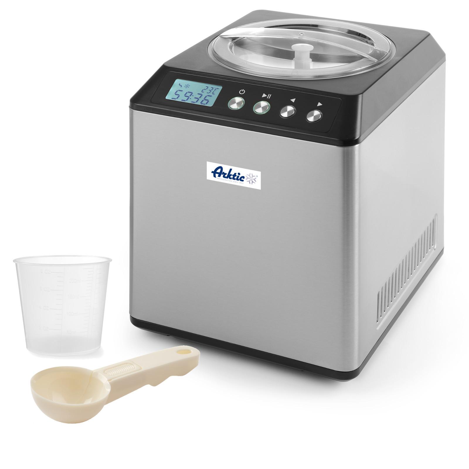Effiziente Eis- und Sorbetmaschine 180W 230V Hendi 274231