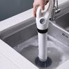 Narzędzie do usuwania zatorów w odpływie Ręczny Cleaner Powietrzny do Odpływów pod Wysokim Ciśnieniem Odblokowywacz Odpływów do Toalety Odpływu Podłogowego Rury Kanalizacyjnej Zlewu Kuchennego