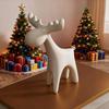 Nature-inspired Home Decor Reindeer Figurine Home Decor Small 3d Printed Reindeer Figurines for Christmas for Tv for Wine