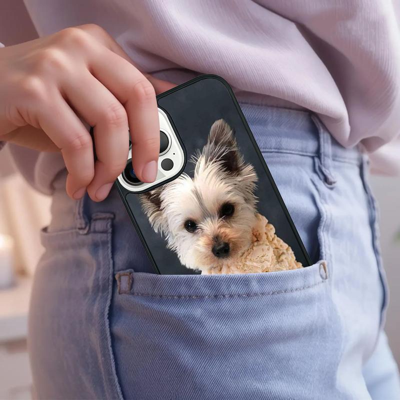 Yorkie Yorkshire Terrier Phone Case For iPhone 17 Air 15 16e 14 13 Pro Max Coque 12 11 Pro Max PLUS cover