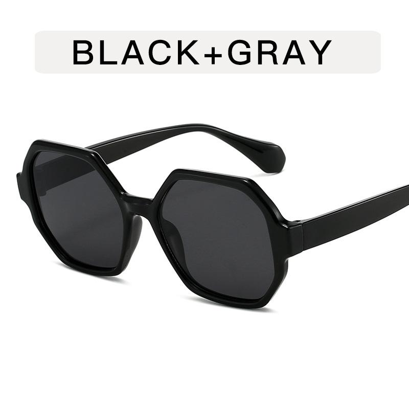 Fashion Polygon Shape Men Sun Glasses European American Stylish Women Sunglasses Holiday Travelling Woman Sun Glass