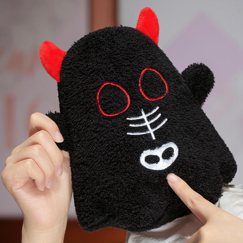 Cross-Border Halloween Plush Demon Pumpkin Ghost Doll Decoration 20cm (0.09kg)