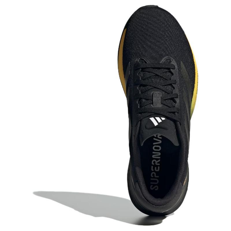 adidas Supernova Eterno Rutschfeste Verschleißfeste Low-Top Laufschuhe Herren Schwarz Gold Sneaker IH0437