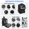 Camera Bag Large Capacity Side Compatible with DSLR and Adjustable Photography Bag [Sea choice] Backpack, Expandable, 20L+2L, Access, Cameras,